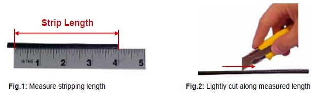 Cable stripping