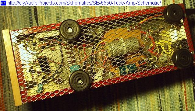 DIY Single-Ended 6550 Tube Monoblock Amp