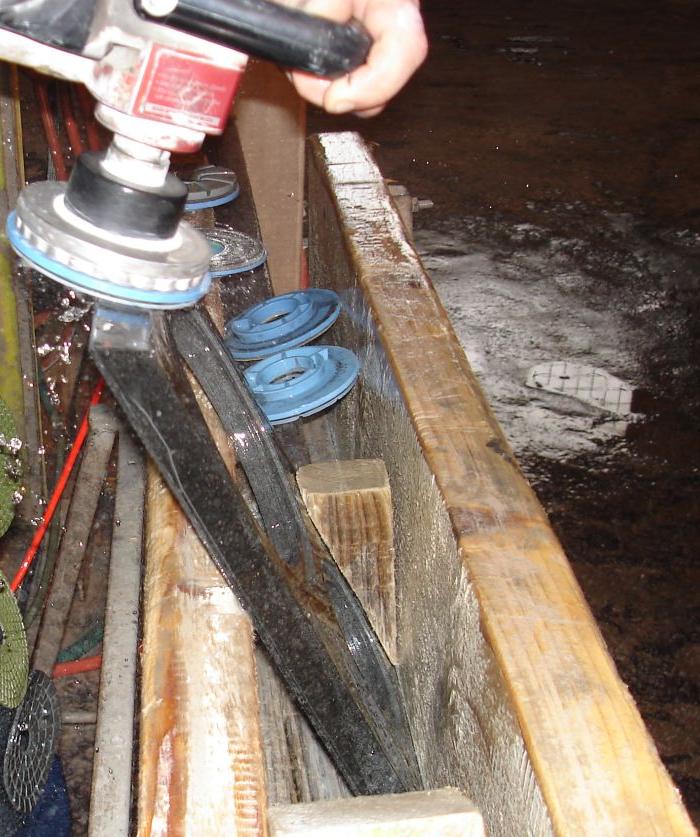 Grinding Granite Speaker Walls