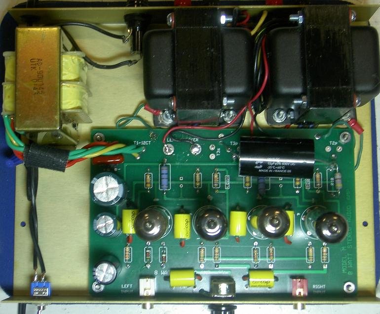 Hammond PT-1609 Audio Output Transformers and Auricaps